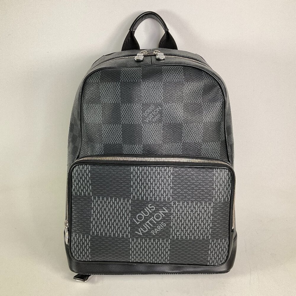 Louis Vuitton Campus Backpack Damier Graphite Canvas